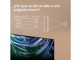 TV OLED 83 - Samsung TQ83S93DAEXXC, OLED 4K, Procesador NQ4 AI Gen2, Smart TV, DVB-T2 (H.265), Graphite Black
