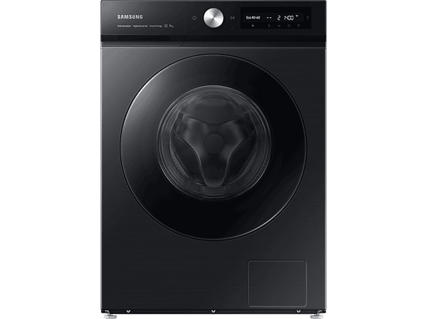 Lavadora carga frontal - Samsung WW11BB744DGBS3, 11 kg, 1400 rpm, Lavado con IA, Función WiFi con SmartThings, Negro