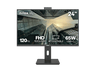 Monitor gaming - Nilox NXM24RWEB0265, 23.8" Full-HD, 120 Hz, 4 ms, IPS, Altura Ajustable, USB-C, Webcam Integrada, Negro