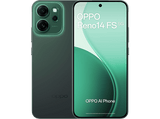 Móvil - OPPO Reno14FS, Luminous Green, 512GB, 12GB RAM, 6.57 2.5D AMOLED, Snapdragon® 6 Gen 1 (4nm), 6000mAh, Incluye Powerbank