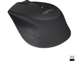 Ratón Inalámbrico - Logitech M280, 1000 ppp, USB, Pilas hasta 18 meses, Multisistema operativo, Ahorro de energía automático, Negro