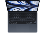 Apple MacBook Air (2022) MLY33Y/A, 13.6 Retina, Chip M2 Apple, CPU de 8 núcleos, GPU de 10 núcleos, 8GB RAM, 256GB de SSD, USB-C 35W, Medianoche