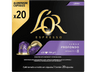 Cápsulas monodosis - L'Or Lungo Profondo, Intenso - Especiado, 20 cápsulas, Intensidad 8, Compatible con Nespresso