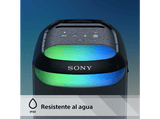 Altavoz de gran potencia - Sony SRS-XV800B, Inalámbrico para fiestas, Sonido potente 360°, MEGA BASS, 25h batería, Portátil, Bluetooth, Karaoke