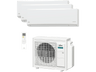 Aire acondicionado Split 3 x 1 - Fujitsu ASY3525U3MI-KN (W) UE50, 1857 fg/h, Wi-Fi, Blanco