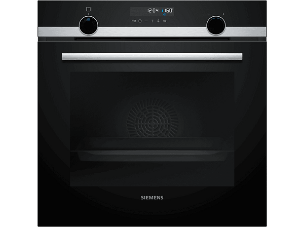 Horno - Siemens HB578GES3, Serie IQ500, Multifunción, Pirolítico e hidrolítico, 71 l, Humid Clean, perfectCooking 3D, 60 cm, Negro