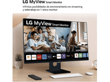 Monitor - LG 32SR50F-B, 32 , Full-HD, 5 ms, 60 Hz, Smart TV, webOS23, HDR10, HDMI 2.1, Negro