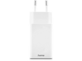 Cargador - Hama 00201993, USB-C+USB-A, Universal, 45W, 220V,  Blanco