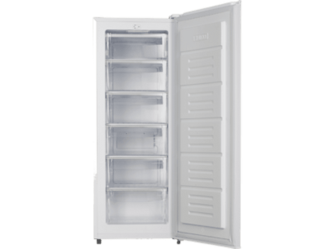 Congelador vertical - Jocel JCV172, Independiente, 172 l, Puerta reversible, 143.5 cm, Blanco