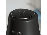 Mini picadora - Philips Picadora 3000 450W 1L HR1501/00, Recipiente de 1 l, Tecnología PowerChop, Acero inoxidable extraíbles, Negro