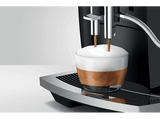 Cafetera superautomática - Jura E6, 15 bar, 1450 W, 2 tazas, Easy Cappuccino, Molienda profesional, Negro