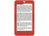 eBook - Woxter Scriba 195 S, 4.7", 4 GB, 950x540, 16 Niveles de Gris, Micro-USB, Rojo