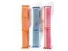 Pack Correas - Friendly License, Compatible Apple Watch 38/40/41 mm, Azul Rosa y Naranja