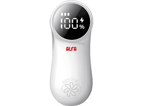 Quitapelusas - Alfa Remov3, 3 Velocidades, 2W, Hasta 3.5h de Autonomía, Blanco