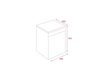Lavavajillas - Teka DFS 26650 WH, 13 Servicios, 6 Programas, 59.8 cm Ancho, Display LED, Blanco