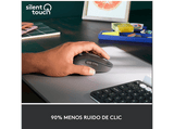 Ratón inalámbrico - Logitech Signature M650, Para manos grandes/zurdos, Bluetooth, Accesos directos, Personalizable, Bluetooth, USB, Negro