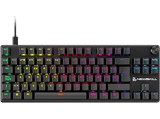 Teclado gaming - NEWSKILL Serike V2 TKL, USB tipo A, extraible, Teclas iluminadas, Con rueda de volumen, Negro
