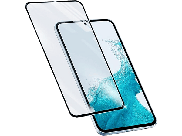 Protector pantalla - CellularLine TEMPGCABGALA24K, Para Samsung Galaxy A54 5G, Vidrio templado, Transparente