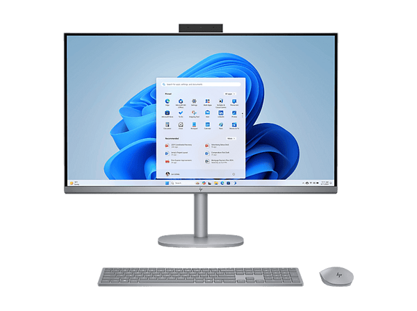 All in one - HP OmniStudio X 32-c0025ns PC, 31.5" UHD 4K, Intel® Core™ Ultra 5 125H, 16GB RAM, 1TB SSD, GeForce RTX™ 4050, Windows 11 H, Plata meteoro