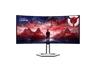 Monitor gaming - Lenovo Legion PRO 34WD-10, 34" UWQHD OLED, 240 Hz, 0.03 ms, OLED Curvo, FreeSync, Altura ajustable, Incluye altavoces