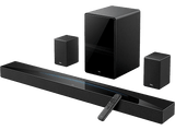 Barra de sonido - TCL Q85HE, Bluetooth, Inalámbrico, 860W, Dolby Atmos, Canal 7.1.4, Titanio oscuro