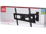 Soporte TV - One For All WM 2651, Para TVs de 32 a 90 pulgadas, 2 brazos, Negro