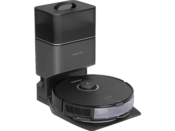 Robot aspirador - Roborock S8+, 69 W, Autonomía 180 min, Sistema fregado, Vaciado automático, Negro