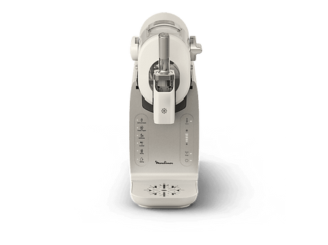 Heladera - Moulinex Freezi MJ803, Heladera 16 en 1, Helados y bebidas heladas al momento, 5 Programas automáticos, Silenciosa, 8 Raciones, Blanca