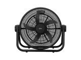 Ventilador industrial - Jata JVCA3025, 105 W, 3 Velocidades, 5 Aspas, 51 cm diámetro, Inclinación ajustable, Asa de transporte, Negro