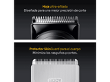 Afeitadora multifunción - Braun Todo En Uno Series 5 AIO5560, Kit De Styling 11 en 1, Lámina Afilada, 14 Longitudes, Barba, Pelo y Cuerpo, Gris
