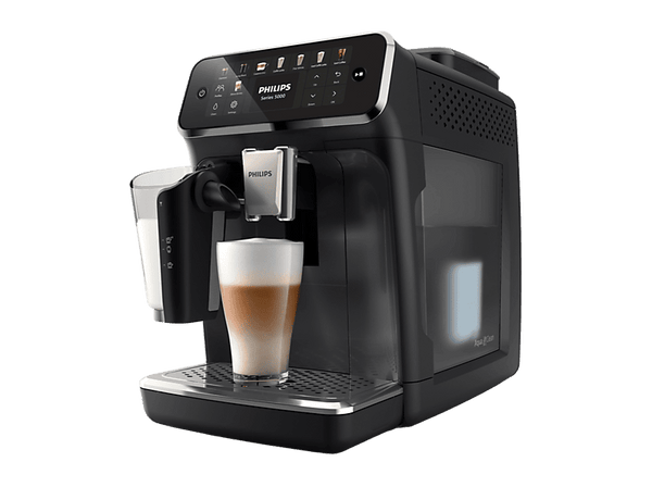 Cafetera superautomática - Philips 5500 Series EP5541 |  15 bar, 1500 W, Deposito 1.8 l, Deposito leche 0.26 l, 2 tazas, Negro