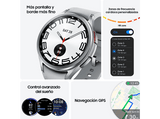 Smartwatch - Samsung Galaxy Watch6 Classic LTE 43mm, 1.31, Exynos W930, 16GB, 2GB RAM, 300mAh, Plata