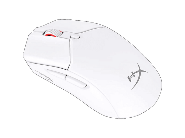 Ratón gaming - HyperX Pulsefire Haste 2, Inalámbrico, Bluetooth, 26000 ppp, Hasta 100 horas, PC, PS4, PS5, XBOX,  Blanco