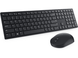 Pack Teclado + Ratón - Dell KM5221W, Inalámbrico, Teclado Silencioso, 12 Teclas programables, Negro