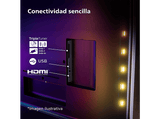 TV LED 43 - Philips 43PUS8319, UHD 4K, Pixel Precise Ultra HD, Smart TV, DVB-T2 (H.265), Ambilight, Negro