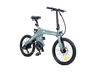 Bicicleta urbana - smartGyro Nimbus, Eléctrica, Plegable, Potencia Nominal 250W, Velocidad 25 km/h, 60 km, IPX4, Gris