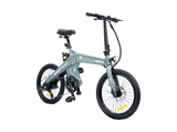 Bicicleta urbana - smartGyro Nimbus, Eléctrica, Plegable, Potencia Nominal 250W, Velocidad 25 km/h, 60 km, IPX4, Gris