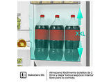 Frigorífico americano - Hisense RS3P558NEIC, Total No Frost Multi Air Flow, 178.6 cm, 544 l, Inox