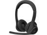 Auriculares inalámbricos - Logitech Zone 300, Bluetooth, Micrófonos (volteable) con cancelación de ruido, Hasta 20h batería, Multidispositivo, Negro