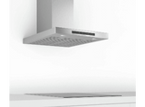 Campana decorativa - Bosch DWB67IM50, Decorativa, 720 m³/h, 3 velocidades + intensiva, 60 cm, Clase B, Inox