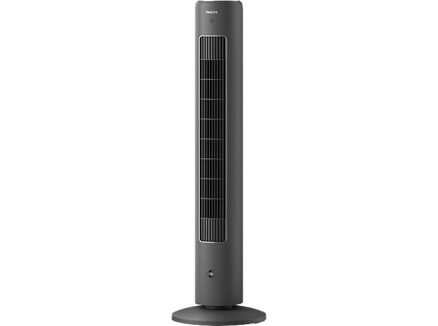 Ventilador de torre - Philips CX5535/11, 40 W, 3 Velocidades, 3 Modos, Control remoto, Temporizador, Negro