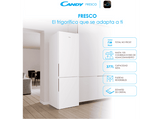 Frigorífico combi - Candy Fresco CCE3T620FW, 378 l, Total No Frost, 200cm, Iluminación LED, Blanco