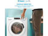 Lavadora carga frontal - Candy Smart Pro CSO 14105 TE/S, 10 kg, 1400rpm, Wi-Fi, Vapor, 17 Programas, Blanco