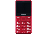 Teléfono - Panasonic KX-TU155, Con Botones Físicos, 2.4, TFT LCD, Bluetooth, Linterna LED, Rojo