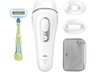 Depiladora IPL - Braun Luz Pulsada Silk·expert Pro 3 PL3122, Depilación permanente, 2 modos suavidad, Tecnología Skin Pro, Blanco