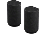 Altavoz estéreo - Sony SA-RS5, Pack 2 altavoces traseros inalámbricos para barras de sonido serie HT-A, 180 W, Negro