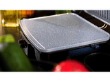 Grill - Cecotec Rock'nGrill 2000 Stone Ceramic Mix&Grill, 2000 W, Apertura 180º, Revestimiento piedra RockStone, Recogegrasas, Negro