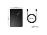 Portátil - LG Gram 14Z95U-G.AU85BN Copilot+ PC, 14 WUXGA, AMD Ryzen™ AI 7 450 50 TOPS, 32GB RAM, 512 GB SSD, Windows 11 Home, Sin cargador
