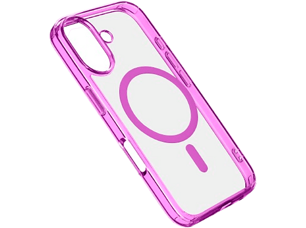 Funda - CellularLine, Para Apple iPhone16, Trasera, TPU, Rosa