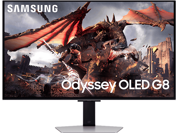 Monitor gaming - Samsung ODYSSEY G8  LS32DG802SUXEN , 32", 0.03ms, 240Hz, WiFi, Bluetooth, USB 2, Silver